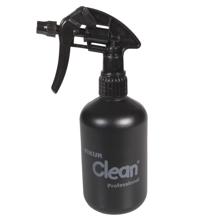 Vikur clean sprayflaska svart